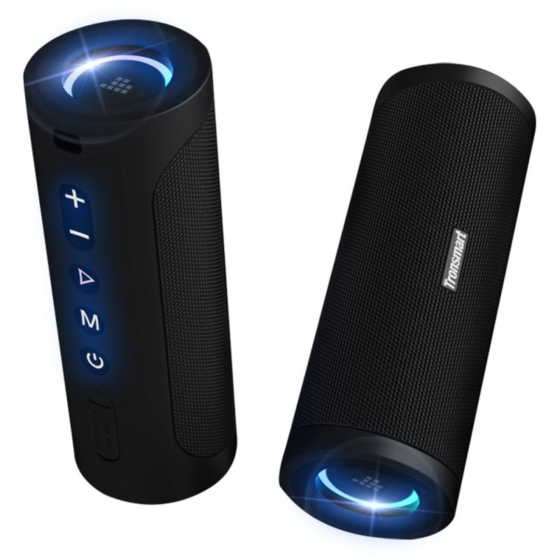 Belaidis Bluetooth garsiakalbis T6 Pro 45W + LED juodas