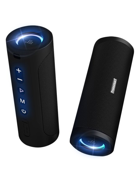 Belaidis Bluetooth garsiakalbis T6 Pro 45W + LED juodas Belaidis Bluetooth garsiakalbis T6 Pro 45W + LED juodas