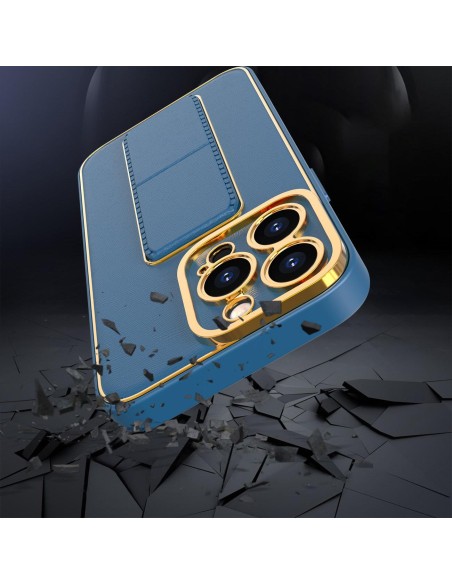 Naujas kickstand dėklas, skirtas Samsung Galaxy A12 5G su žaliu stovu