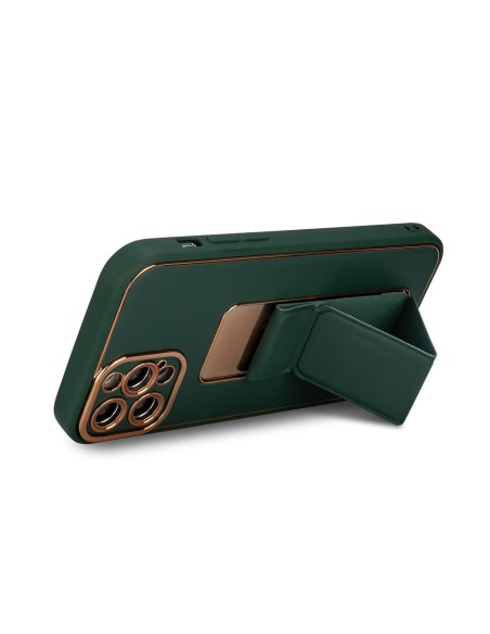 Naujas Kickstand Case dėklas iPhone 12 su stovu, mėlynas