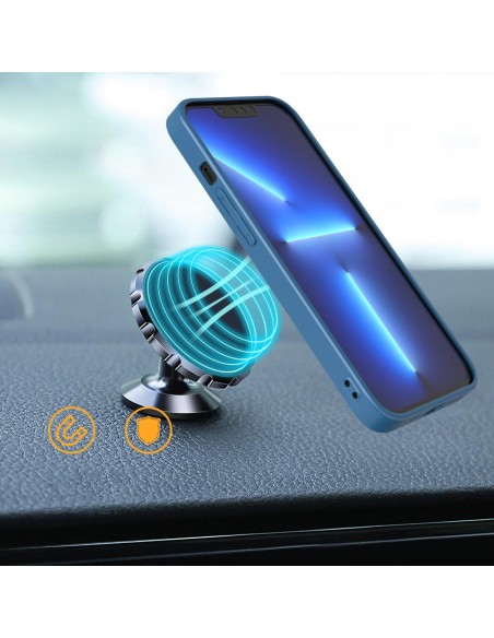 Naujas Kickstand Case dėklas iPhone 12 su stovu, mėlynas