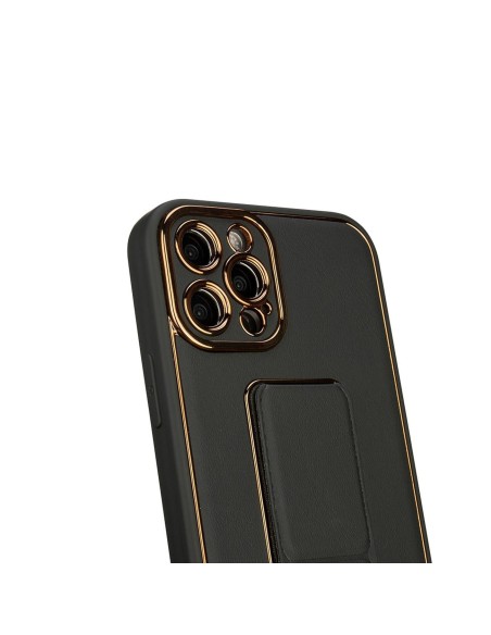 Naujas Kickstand Case dėklas iPhone 12 su stovu, mėlynas