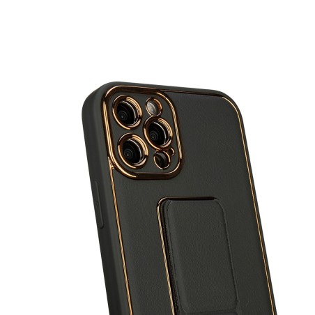 Naujas Kickstand Case dėklas skirtas iPhone 12 Pro su raudonu stovu
