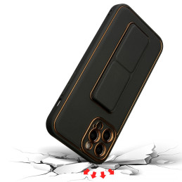 Naujas Kickstand Case dėklas skirtas iPhone 12 Pro su stovu, mėlynas