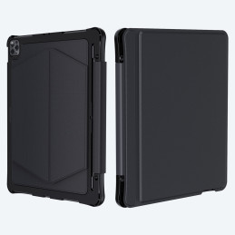 Klaviatūros dėklas, skirtas iPad Pro 12,9" + juoda belaidė Bluetooth klaviatūra