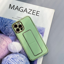Naujas Kickstand Case dėklas skirtas iPhone 12 Pro su žaliu stovu