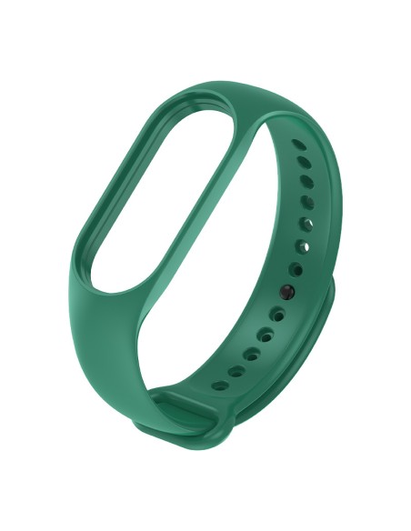 Pakaitinė silikoninė apyrankė, skirta Xiaomi Smart Band 7 dirželiui apyrankei apyrankei tamsiai žaliai Pakaitinė silikoninė apyrankė, skirta Xiaomi Smart Band 7 dirželiui apyrankei apyrankei tamsiai žaliai