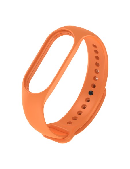 Pakaitinė silikoninė apyrankė, skirta Xiaomi Smart Band 7 dirželio apyrankei Oranžinė apyrankė