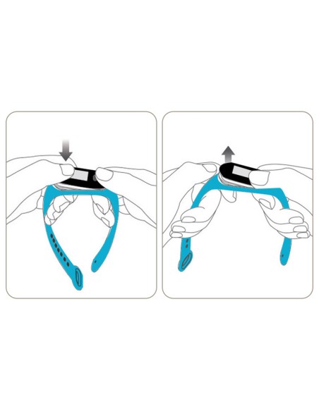 Pakaitinė silikoninė apyrankė, skirta Xiaomi Smart Band 7 dirželio apyrankei Oranžinė apyrankė