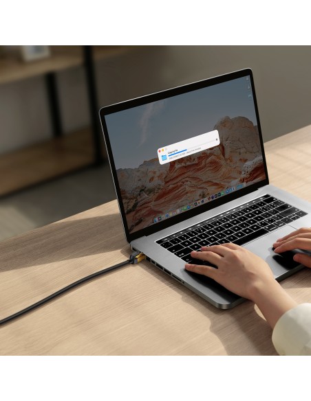 Baseus Speed Seven greitas RJ45 tinklo kabelis 10Gbps 20m juodas (WKJS010901)