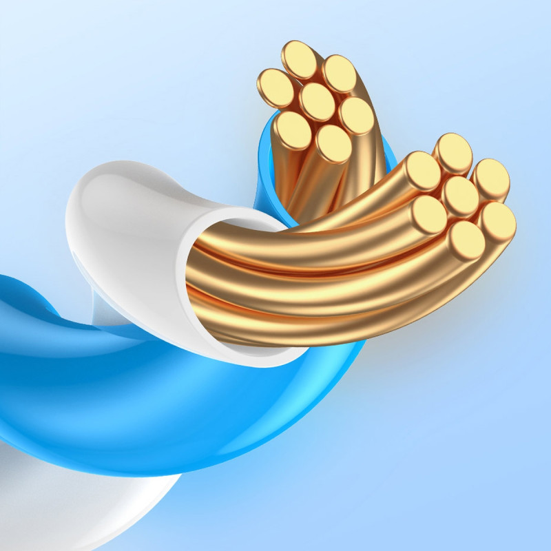 Baseus Speed Seven greitas RJ45 tinklo kabelis 10Gbps 20m juodas (WKJS010901)