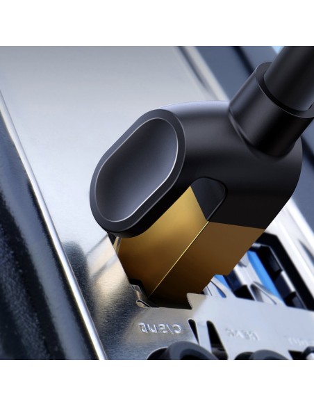 Baseus Speed Seven greitas RJ45 tinklo kabelis 10Gbps 20m juodas (WKJS010901)