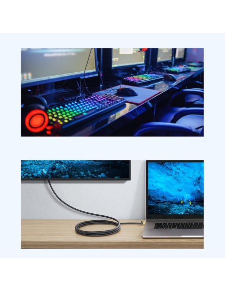 Baseus Speed Seven greitas RJ45 tinklo kabelis 10Gbps 20m juodas (WKJS010901)