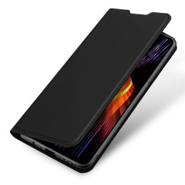 Dux Ducis Skin Pro dėklo dėklo dangtelis su atvartu Realme Narzo 50A juodas