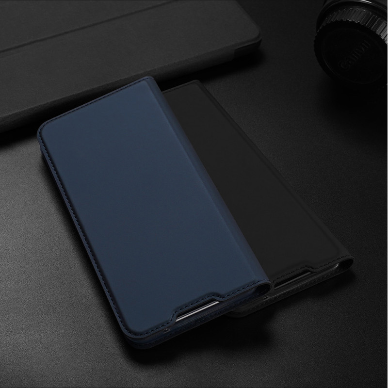 Dux Ducis Skin Pro dėklo dėklo dangtelis su atvartu Realme Narzo 50A juodas