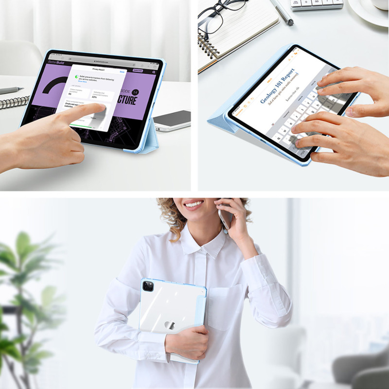 Dux Ducis Copa dėklas, skirtas iPad Pro 11& 39 & 39 2020 / iPad Pro 11& 39 & 39 2018 / iPad Pro 11& 39 & 39 2021 išmanus...