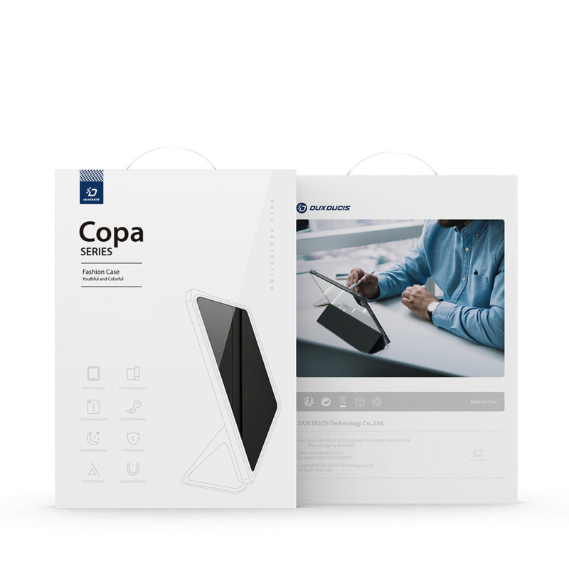 Dux Ducis Copa dėklas, skirtas iPad Pro 11& 39 & 39 2020 / iPad Pro 11& 39 & 39 2018 / iPad Pro 11& 39 & 39 2021 išmanus...