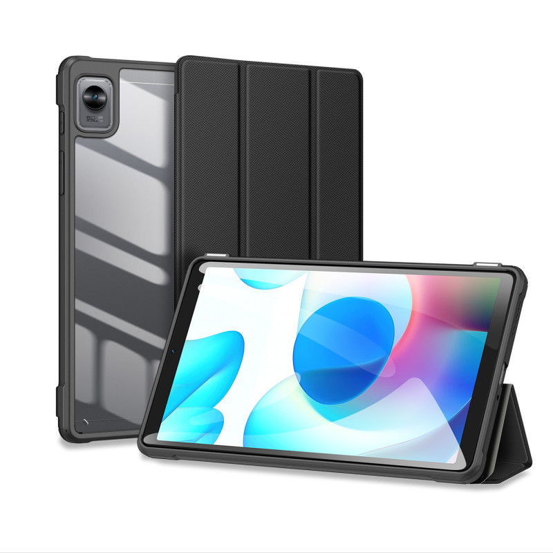 Dux Ducis Toby Armored Flip Smart Case, skirtas Realme Pad Mini juodas Dux Ducis Toby Armored Flip Smart Case, skirtas Realme Pad Mini juodas