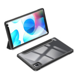 Dux Ducis Toby Armored Flip Smart Case, skirtas Realme Pad Mini juodas