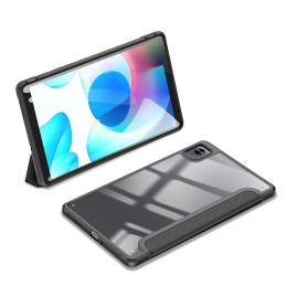 Dux Ducis Toby Armored Flip Smart Case, skirtas Realme Pad Mini juodas