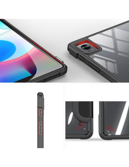 Dux Ducis Toby Armored Flip Smart Case, skirtas Realme Pad Mini juodas Dux Ducis Toby Armored Flip Smart Case, skirtas Realme Pad Mini juodas