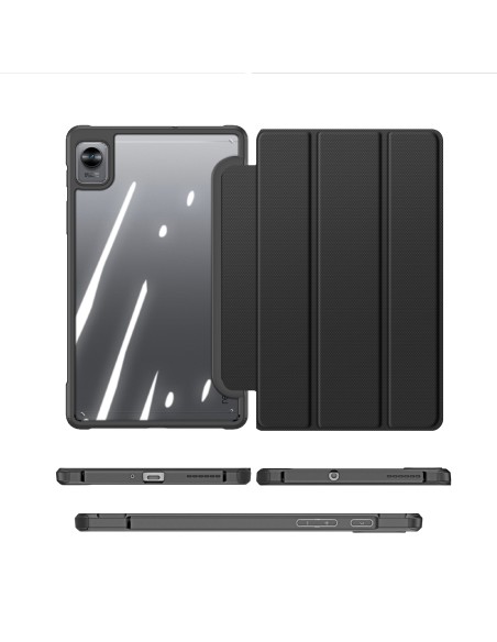 Dux Ducis Toby Armored Flip Smart Case, skirtas Realme Pad Mini juodas Dux Ducis Toby Armored Flip Smart Case, skirtas Realme Pad Mini juodas