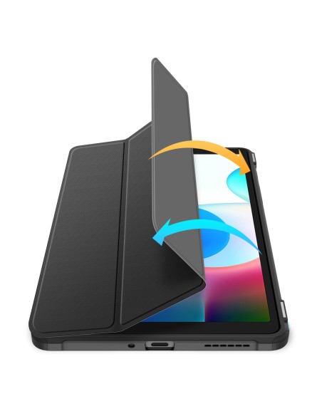 Dux Ducis Toby Armored Flip Smart Case, skirtas Realme Pad Mini juodas Dux Ducis Toby Armored Flip Smart Case, skirtas Realme Pad Mini juodas