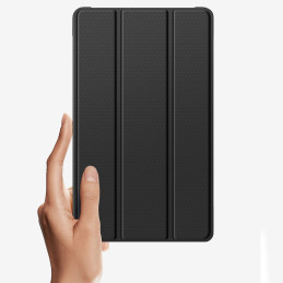 Dux Ducis Toby Armored Flip Smart Case, skirtas Realme Pad Mini juodas