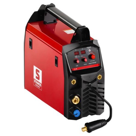 Pusiau automatinis suvirinimo aparatas migomat suvirintojas TIG MIG MAG MMA IGBT S-MULTI 195A Stamos Vokietija Pusiau automatinis suvirinimo aparatas migomat suvirintojas TIG MIG MAG MMA IGBT S-MULTI 195A Stamos Vokietija