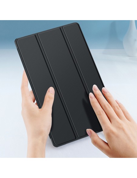 Dux Ducis Toby Armored Flip Smart Case, skirtas Realme Pad Mini juodas Dux Ducis Toby Armored Flip Smart Case, skirtas Realme Pad Mini juodas