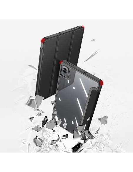 Dux Ducis Toby Armored Flip Smart Case, skirtas Realme Pad Mini juodas Dux Ducis Toby Armored Flip Smart Case, skirtas Realme Pad Mini juodas