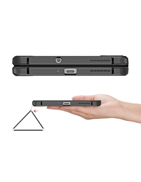 Dux Ducis Toby Armored Flip Smart Case, skirtas Realme Pad Mini juodas Dux Ducis Toby Armored Flip Smart Case, skirtas Realme Pad Mini juodas