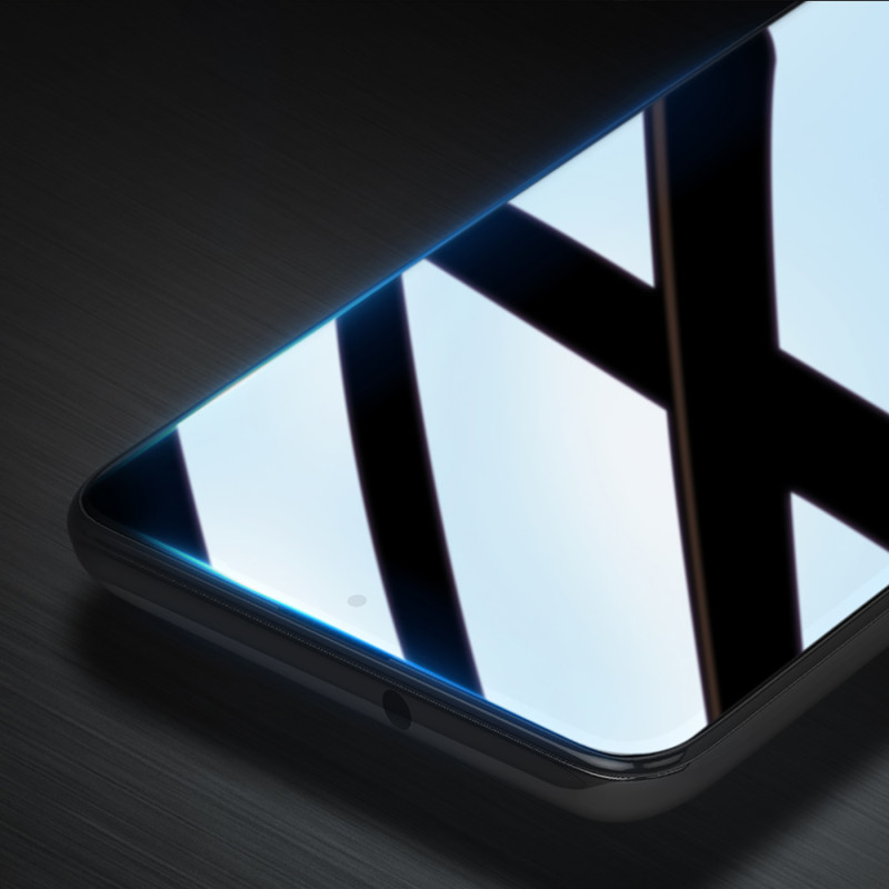 Dux Ducis 10D grūdintas stiklas, patvarus 9H grūdintas stiklas visam ekranui su rėmeliu Motorola Moto E32 juodas (tinka ...