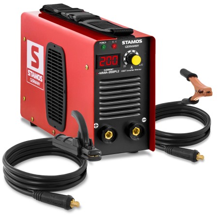 Kompaktiškas ir patikimas MMA IGBT Hot Start 200A 230V S-MMA-200PI.2 suvirintojas Kompaktiškas ir patikimas MMA IGBT Hot Start 200A 230V S-MMA-200PI.2 suvirintojas