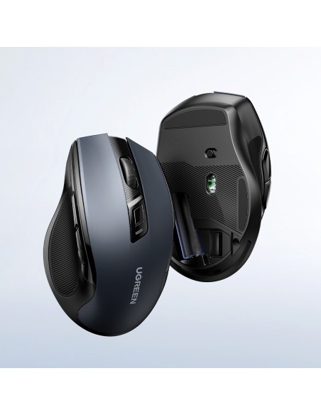 Ugreen MU006 belaidė USB 2.4GHz 4000 DPI optinė pelė – juoda Ugreen MU006 belaidė USB 2.4GHz 4000 DPI optinė pelė – juoda