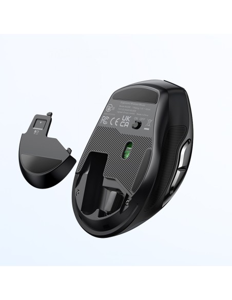 Ugreen MU006 belaidė USB 2.4GHz 4000 DPI optinė pelė – juoda Ugreen MU006 belaidė USB 2.4GHz 4000 DPI optinė pelė – juoda