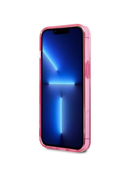 Karl Lagerfeld Gradient Ikonik Karl&Choupette dėklas, skirtas iPhone 13 Pro / iPhone 13 - rožinis Karl Lagerfeld Gradient Ikonik Karl&Choupette dėklas, skirtas iPhone 13 Pro / iPhone 13 - rožinis