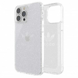 Adidas OR Protective Clear Case Glitter dėklas iPhone 13 Pro Max - skaidrus ir sidabrinis