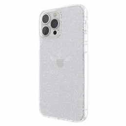 Adidas OR Protective Clear Case Glitter dėklas iPhone 13 Pro Max - skaidrus ir sidabrinis