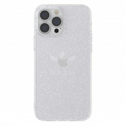 Adidas OR Protective Clear Case Glitter dėklas iPhone 13 Pro Max - skaidrus ir sidabrinis