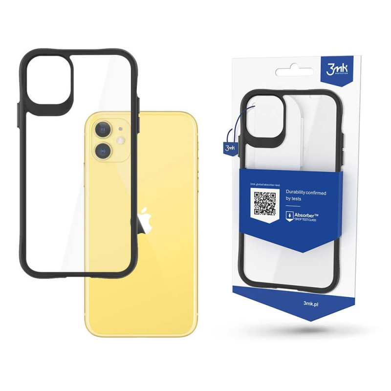 3mk Satin Armor Case+ dėklas, skirtas iPhone 11 - skaidrus 3mk Satin Armor Case+ dėklas, skirtas iPhone 11 - skaidrus