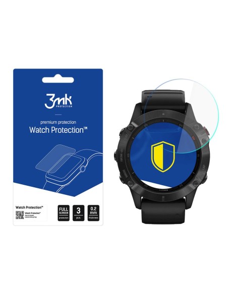 3mk Watch Protection™ hibridinis stiklas v. FlexibleGlass Lite ant Garmin Fenix 6 Pro 3mk Watch Protection™ hibridinis stiklas v. FlexibleGlass Lite ant Garmin Fenix 6 Pro