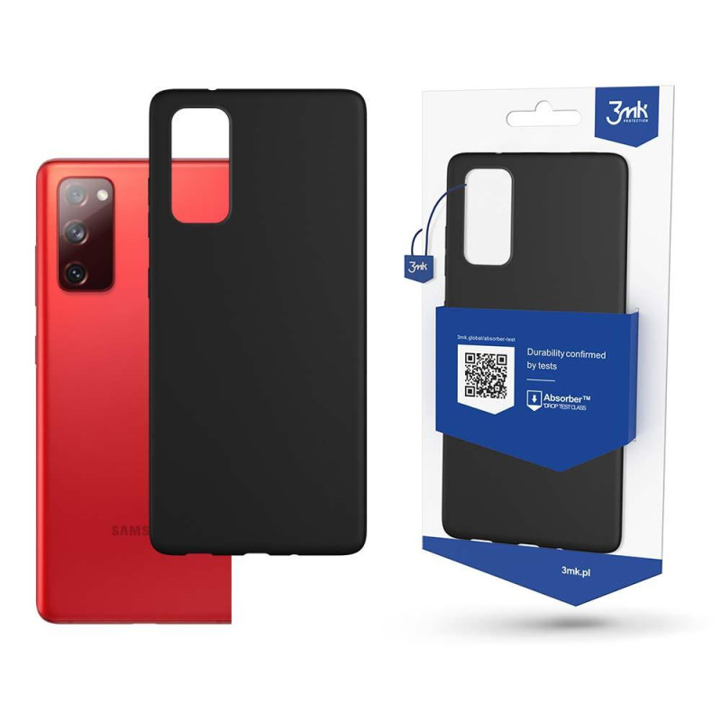 3mk matinis dėklas, skirtas Samsung Galaxy S21 FE 5G – juodas