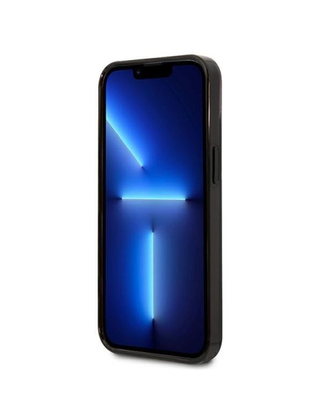 Karl Lagerfeld Gradient Ikonik Karl&Choupette dėklas iPhone 13 mini - juodas Karl Lagerfeld Gradient Ikonik Karl&Choupette dėklas iPhone 13 mini - juodas