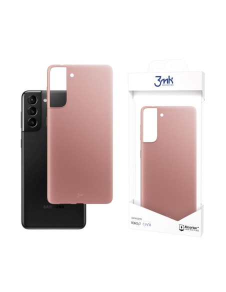 3mk matinis dėklas, skirtas Samsung Galaxy S21 5G – rožinis