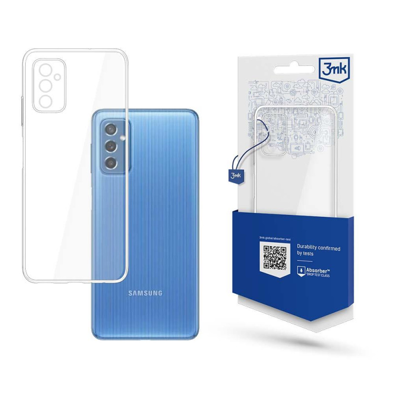 3mk skaidrus dėklas, skirtas Samsung Galaxy M52 5G - skaidrus