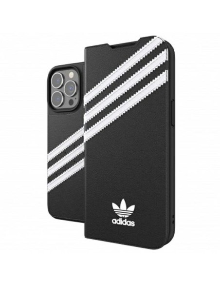 Adidas OR Booklet Case PU, skirtas iPhone 13 Pro / iPhone 13 - juodai baltas Adidas OR Booklet Case PU, skirtas iPhone 13 Pro / iPhone 13 - juodai baltas