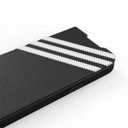 Adidas OR Booklet Case PU, skirtas iPhone 13 Pro / iPhone 13 - juodai baltas