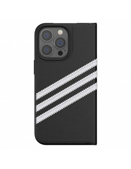 Adidas OR Booklet Case PU, skirtas iPhone 13 Pro / iPhone 13 - juodai baltas Adidas OR Booklet Case PU, skirtas iPhone 13 Pro / iPhone 13 - juodai baltas