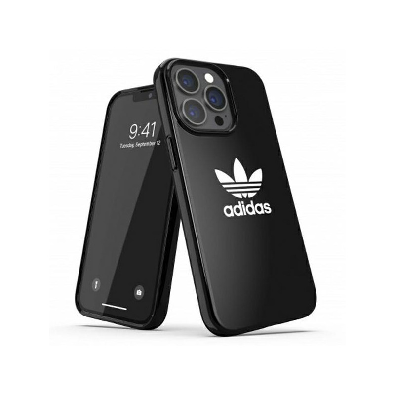 Adidas OR SnapCase Trefoil dėklas iPhone 13 Pro Max - juodas Adidas OR SnapCase Trefoil dėklas iPhone 13 Pro Max - juodas